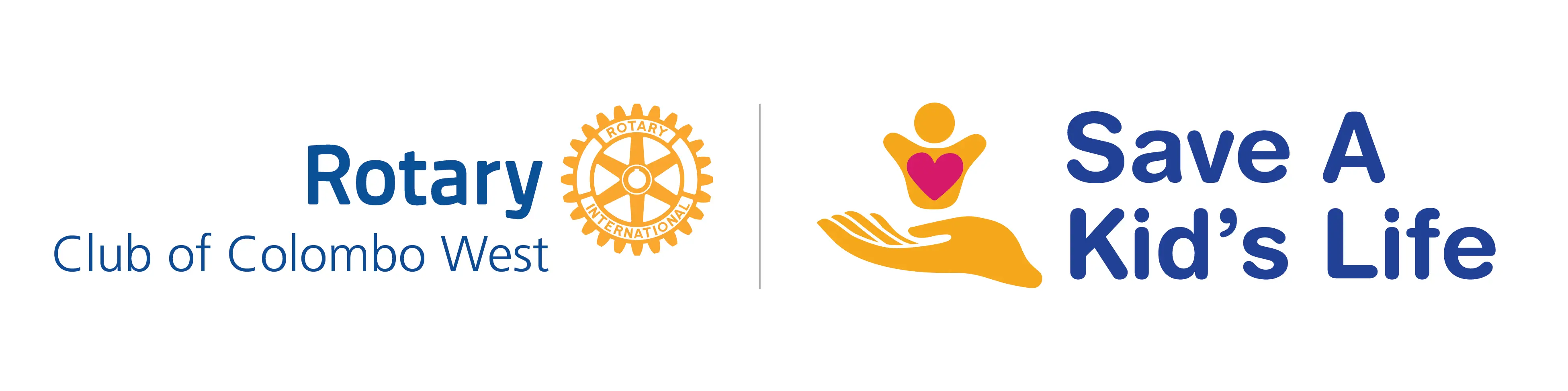 Rotary Club of Colombo West & Save a Kid's Life Logo